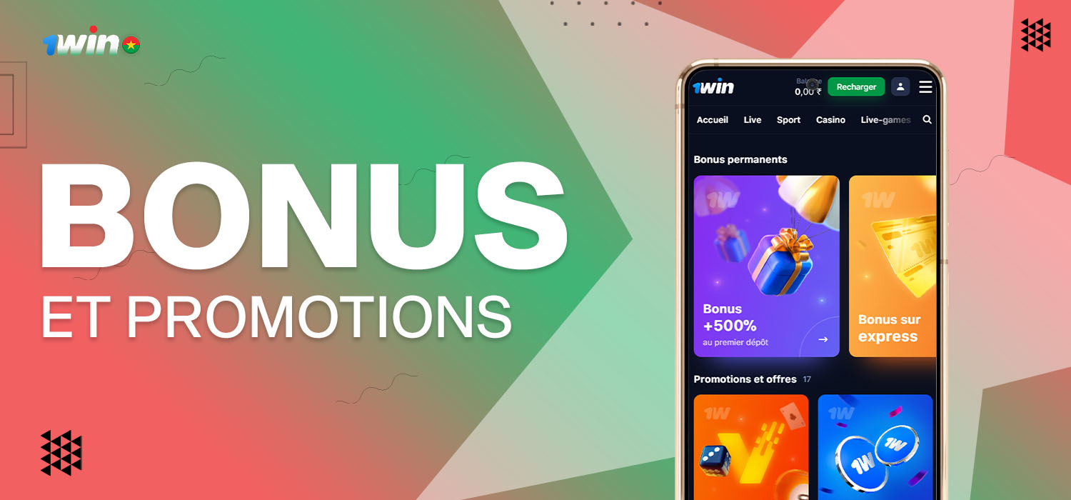 bonus et promotions