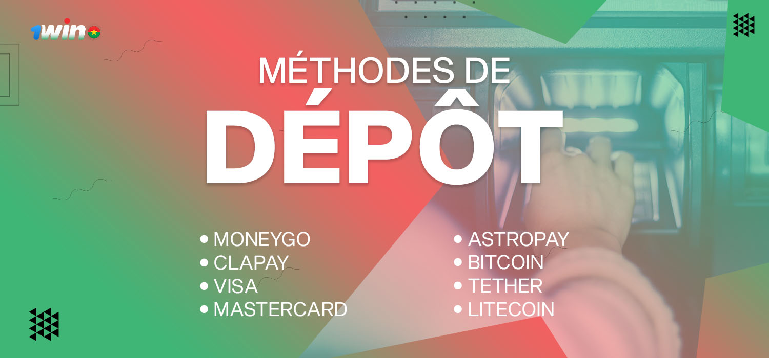 méthodes de dépôt